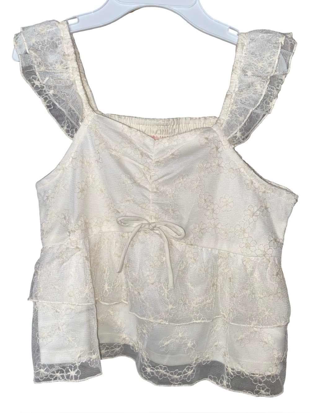 Japna Girls Kids Lace Top Size 14 NWT